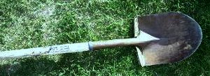 garden shovel